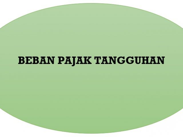 Beban Pajak Tangguhan